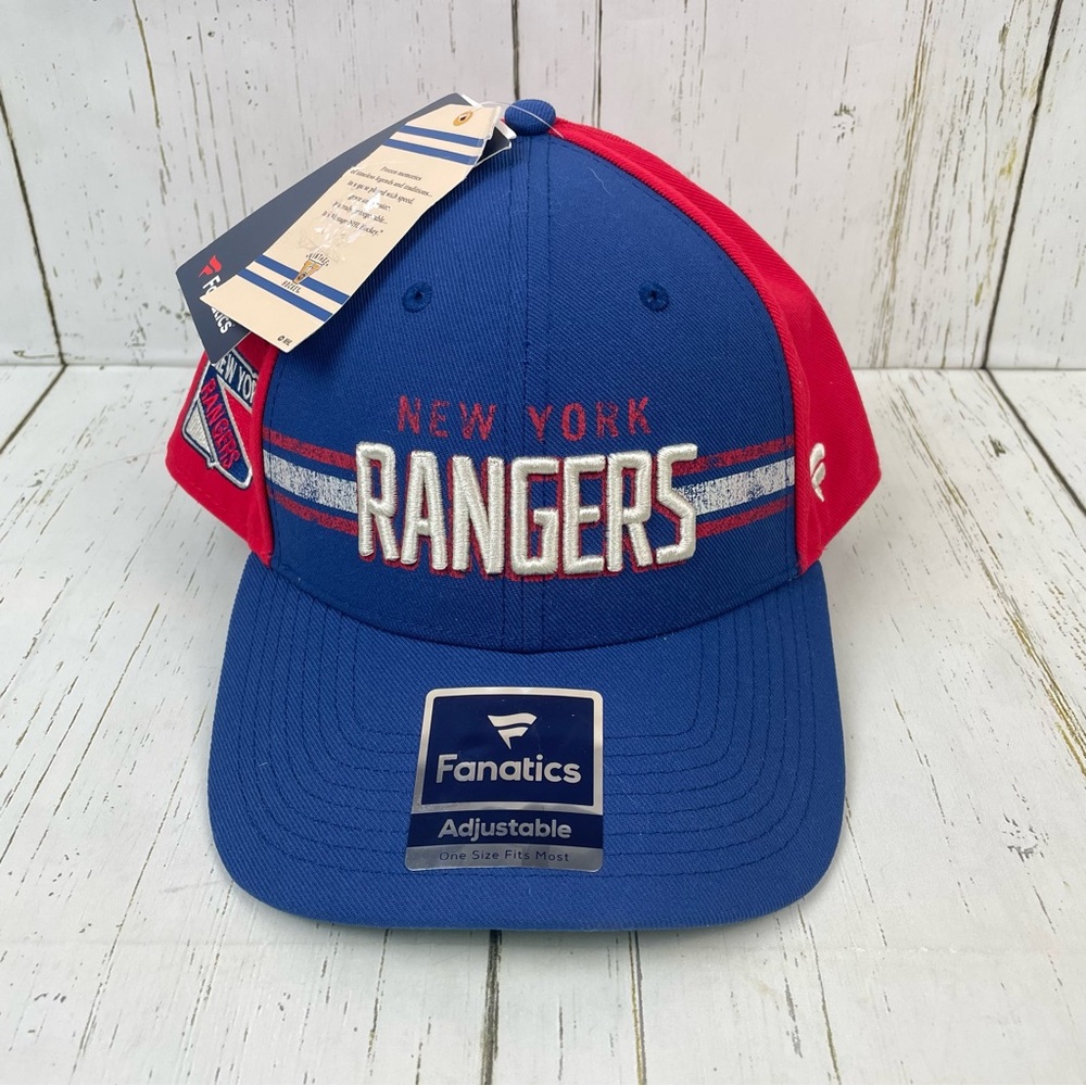 NHL New York‎ Rangers Vintage Style Hockey SnapBack Hat